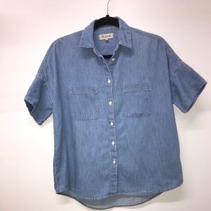 Madewell Jean/denim button up